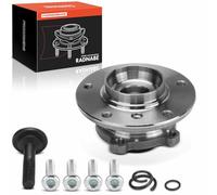 Frankberg Wheel Bearing StrokeSet Wheel Bearing Stroke Front Axle Compatible with X1 E84 2.0L-3.0L 2009-2015 Replace# 31206789508
