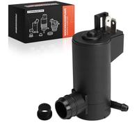 Frankberg Windscreen Washer Pump Motor Front Replace# 300345, 6140949 | Compatible with Ford Transit Bus Box Platform/Chassis, ScorpioI Saloon, Granada Turnier, Sierra Hatchback Turnier; 1-Pin