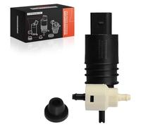 Frankberg Windscreen Washer Pump Windshield 2-Pin Front Compatible with Golf VIII CD1 Polo 6C1 6R1 Corsa E X15 Replace# 13250357