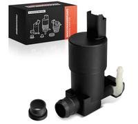 Frankberg Windscreen Washer Pump Windshield Front 2-Pin Compatible with Micra IV K13K K13KK Qashqai II J11 J11 Qashqai +2 I J10 JJ10E NJ10 Replace# 8200194414