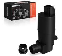 Frankberg Windscreen Washer Pump Windshield Front 2-Pin Compatible with Yaris P13 Yaris Box/Hatchback P13 Replace# 853300D120,853300D121