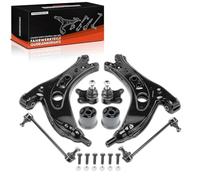 Frankberg Wishbone set front axle 5Z0407365B | Compatible with: Polo 9A 9N, R.o.o.m.s.t.e.r 5J7, Fabia I Praktik 6Y5, Polo Saloon 9A2 9A4 9A6 9N2, Fabia I 6Y2