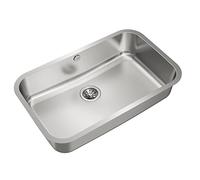 Franke 10125121 BE 740/430 CN Kitchen Sink with a Single Bowl from Teka, Grey