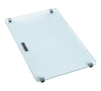 Franke 112.0017.900 Cutting Board Made of Tempered Glass, Grey, 28 x 40,8 cm