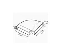 Franke 112.0040.367 Accessory for Stove Bell - Accessory for Fireplace (Mounting Kit, Franke, 22.6 cm, 22.6 cm, 6 cm)