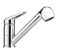 Franke Novara Plus kitchen mixer with pull-out shower chrome (115.0347.111)