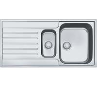 Franke AGX651 Argos 1.5 Bowl Sink Reversible Drainer - STAINLESS STEEL