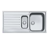 Franke Argos 651 1.5 Bowl Inset Chrome Stainless Steel Kitchen Sink