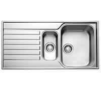 Franke Ascona Stainless Steel 1.5 Bowl Sink & Drainer 510mm X 1000mm