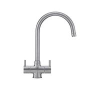 Franke Athena Mixer Tap, Silk Steel | 115.0311.215