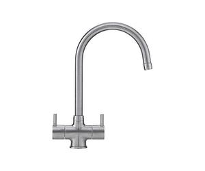 Franke Athena Mixer Tap, Silk Steel | 115.0311.215
