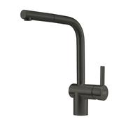 Franke Atlas Neo Single Lever Pull Out Monobloc Kitchen Mixer Tap - Black