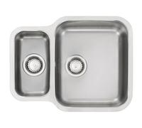 Franke Base Base 160 1.5 Bowl Undermount Stainless Steel Kitchen Sink 600X465mm