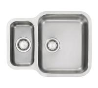 Franke Base Base 160 1.5 Bowl Undermount Stainless Steel Kitchen Sink 600x465mm