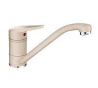 FRANKE Beige Kitchen Sink tap with Fixed spout Made of Granite Princess II 115.0470.654, Medium-Sized