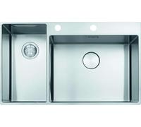 Franke BWX 220-54-27 TL Top-Mounted Sink Rectangular Stainless Steel