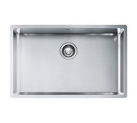 Franke BXX110-68 Box Single Bowl Undermount Sink Complete - STAINLESS STEEL
