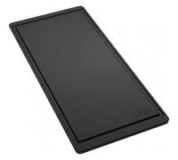 FRANKE 112.0520.471 Plastic and Stainless Steel Sink Chopping Board, Black