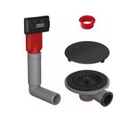 Franke Drain set Color Line - black matt - 112.0658.444