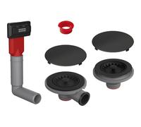Franke Drain set Color Line - black matt - 112.0658.484