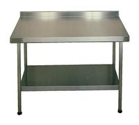 Franke F20607Z Stainless Steel Wall Table, Self Assembly