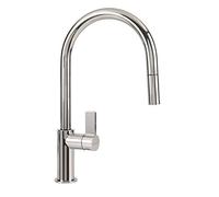 Franke FFP3180 Ambient Single Handle Pull-Down Kitchen Faucet, Satin Nickel,Medium