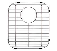 Franke FGD75 Stainless Steel Universal Double Bowl Sink Grid with Rear Drain, 13.13" x 11.63"