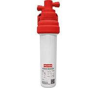 FRANKE FRCNSTR100 Sink 1-Stage Filtration Canister with Quick Change System, Includes 6-Month FRC06 Water Filter, Red and White