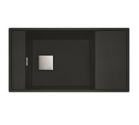 Franke Fresno 111 Single Bowl Undermount Black Fragranite Kitchen Sink