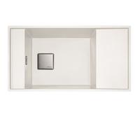 Franke Fresno 111 Single Bowl Undermount White Fragranite Kitchen Sink