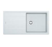 Franke Gemini GMD611PW 1.0 Bowl Tectonite Reversible White Kitchen Sink