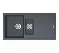 Franke Gemini Gmd651Gp 1.5 Bowl Graphite Grey Tectonite Reversible Kitchen Sink