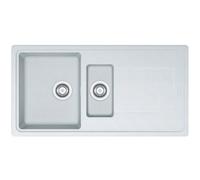 Franke Gemini Gmd651Wh 1.5 Bowl Polar White Tectonite Reversible Kitchen Sink