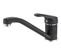 Franke High Pressure Kitchen tap Made of Fragranite and with Fixed spout Garo-Onyx 115.0275.339