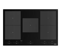 Franke Induction hob with 5 heating fields and 10.5 kW of power Mythos K-Link FMY 805 I F KL BK - 108.0704.932