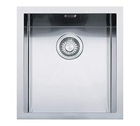 Franke Kitchen Sink Made of Stainless Steel (Silk) with a Single Bowl Planar 8 PEX 110-36 122.0203.484, Grey