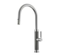Franke Kitchen Sink tap with a Pull-Out spout Mythos Masterpiece Pull-Out Spray - Stainless Steel - 115.0711.554