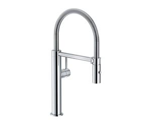 Franke Kitchen Sink tap with Movable spout Pescara L Semi-Pro-Chrome 115.0393.975, Grey