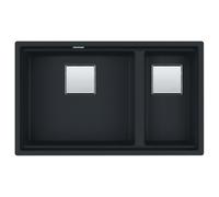 Franke KNG120 MB Kubus Fragranite 1.5 Bowl Undermount Sink - MATTE BLACK