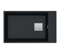 Franke Kubus 2 Kng 110-62 Fragranit+ Undermount Kitchen Sink Onyx