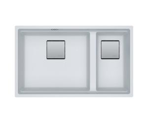 Franke Kubus Fragranite 1.5 Bowl Undermount Sink 125.0633.285 White