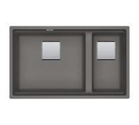 Franke Kubus Fragranite 1.5 Bowl Undermount Sink 125.0633.287 Stone Grey