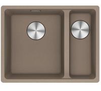 Franke Maris MRG 160-34-15 Fragranite Oyster Sink 1.5 Basin Left undermount