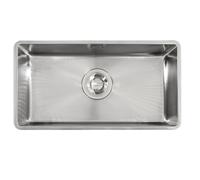 Franke Maris Quiet 110-50 Single Bowl Silent Undermount Stainless Steel Kitchen Sink