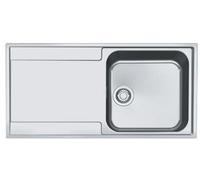 Single Bowl Inset Stainless Steel Kitchen Sink with Left Hand Drainer - Franke Maris