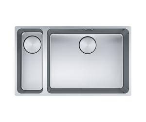 Franke MYX160-50-16 LHSB Mythos Bowl 1.5 Bowl Undermount Sink Left Hand Small Bowl - STAINLESS STEEL