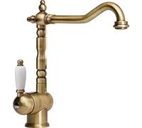 Franke Old England Traditional Bronze Single Lever Kitchen Sink Mixer Tap