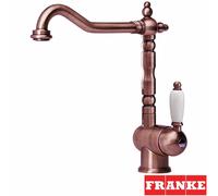 Franke Old England Traditional Copper Single Lever Kitchen Sink Mixer Tap