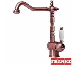 Franke Old England Traditional Copper Single Lever Kitchen Sink Mixer Tap