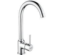 FRANKE Chrome High Pressure Kitchen tap with Fixed spout Made Pola 115.0298.097